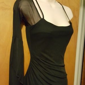 WH|BM Black Cocktail Dress LBD